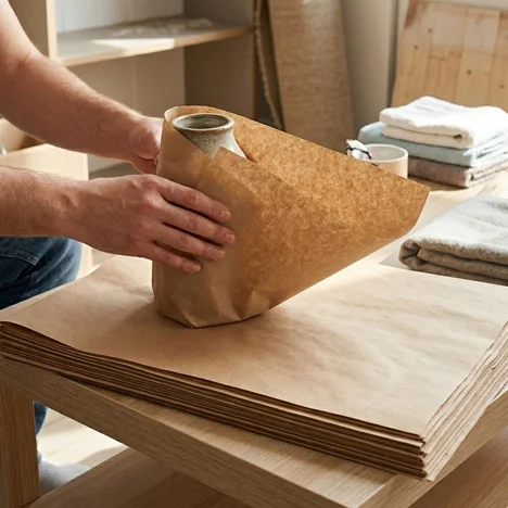 Kraft Paper in the Integrated Moving Service